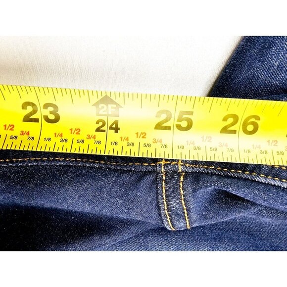 Rag Bone Size 24X25 Women Cate Mid Rise Ankle Skinny Blue Denim Carmen Jeans USA - Picture 8 of 14